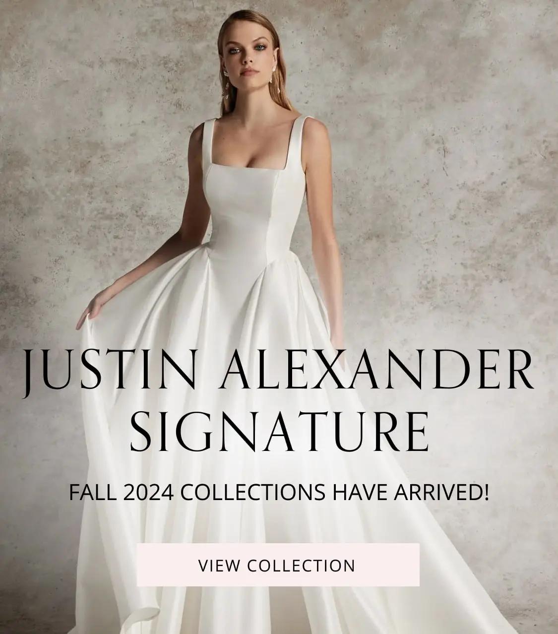Justin Alexander Signature Fall 2024 Banner Mobile