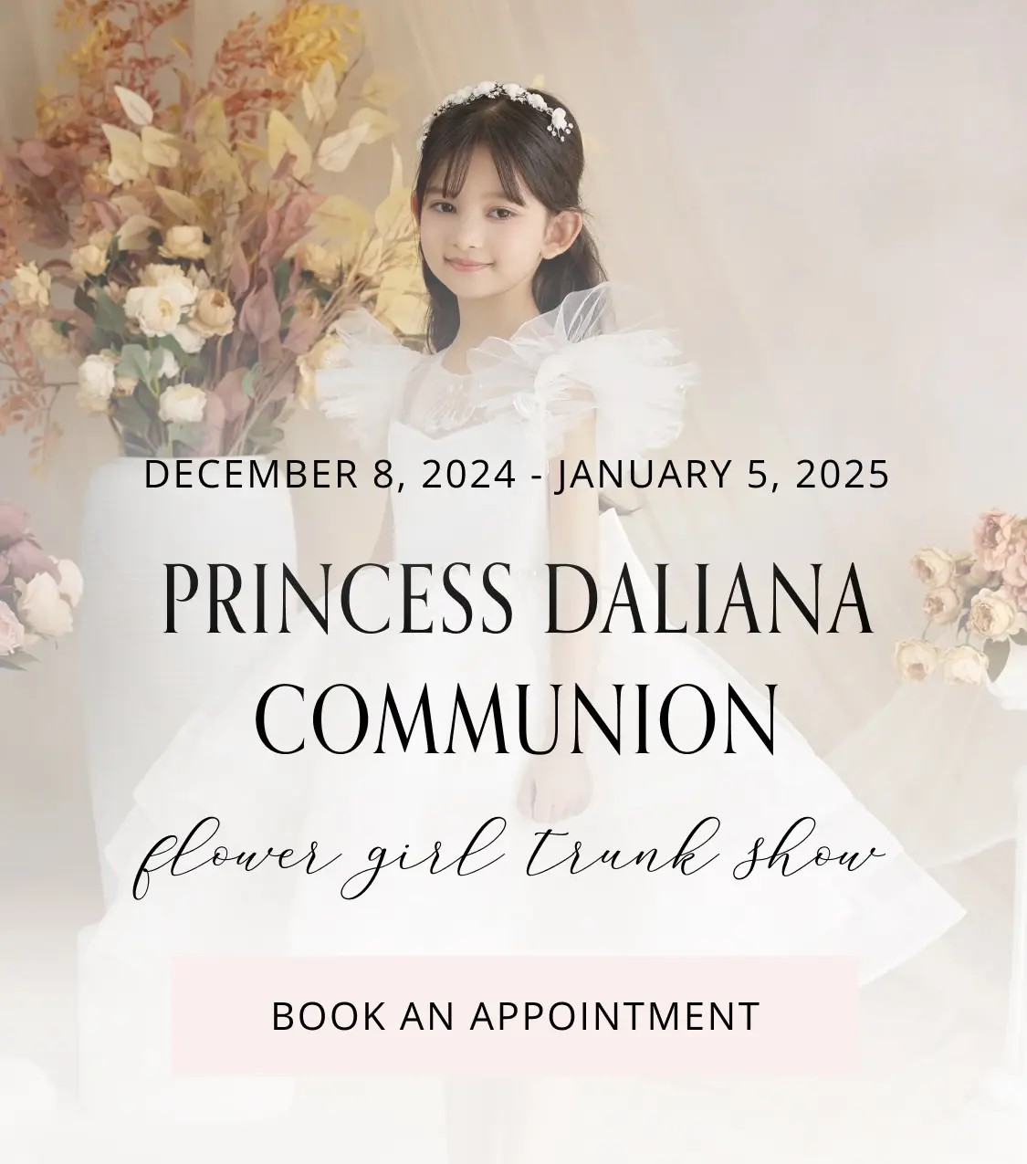 Princess Daliana Trunk Show Mobile Banner