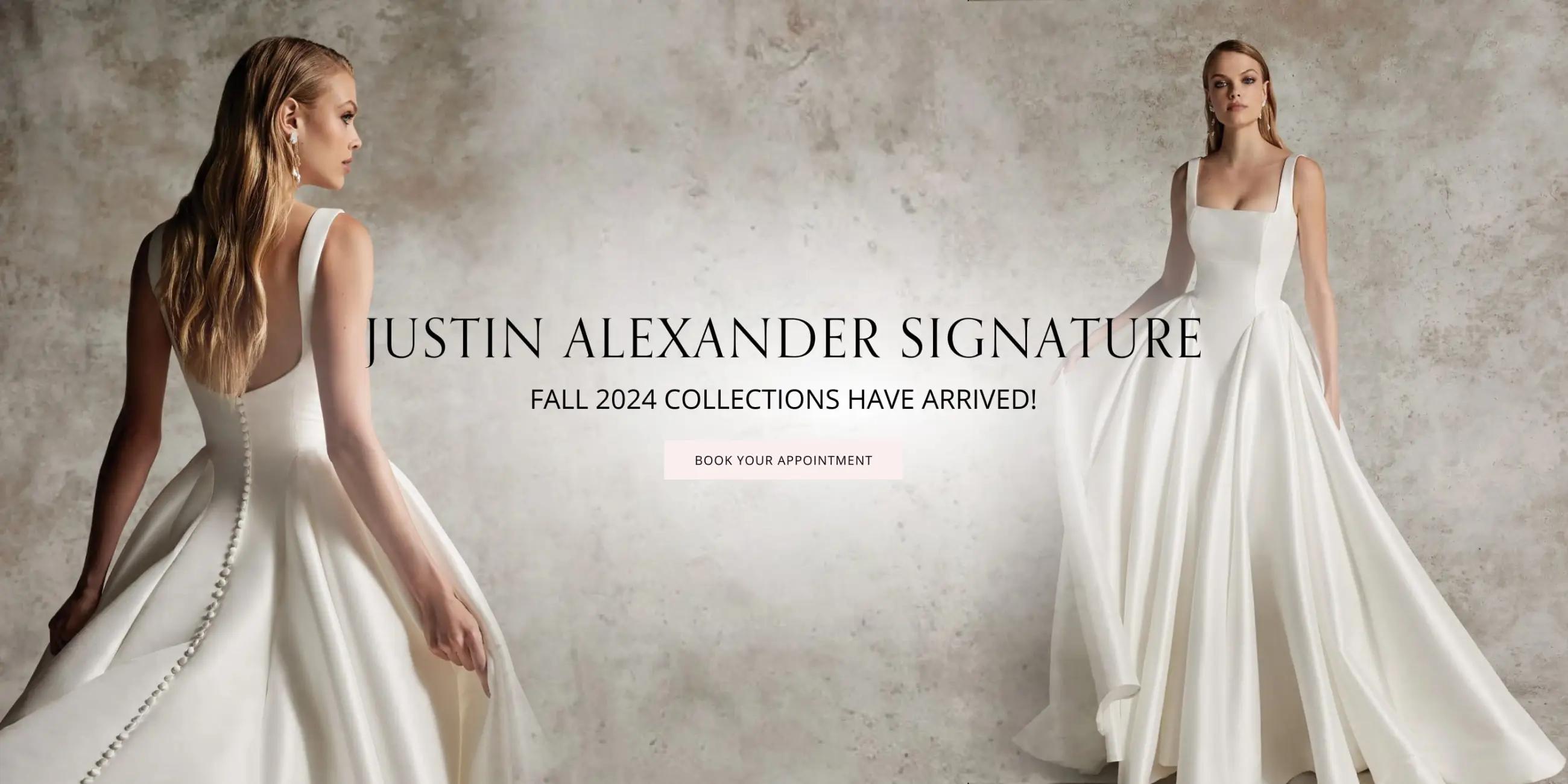 Justin Alexander Signature Fall 2024 Banner